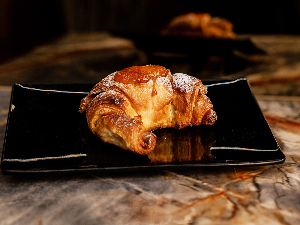 Cornetto con marmellata