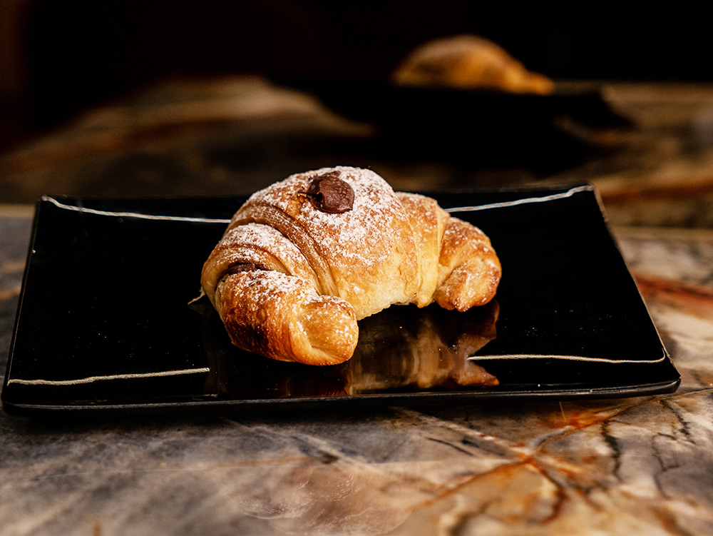 Cornetto con cioccolato Lindt