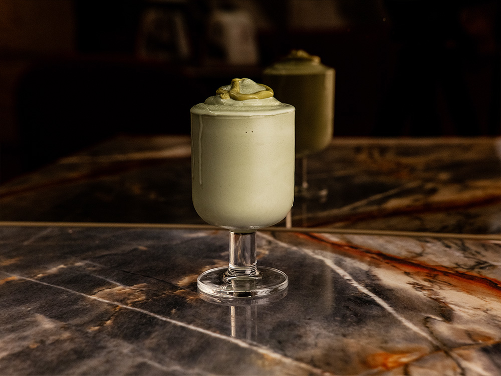 Latte freddo al pistacchio