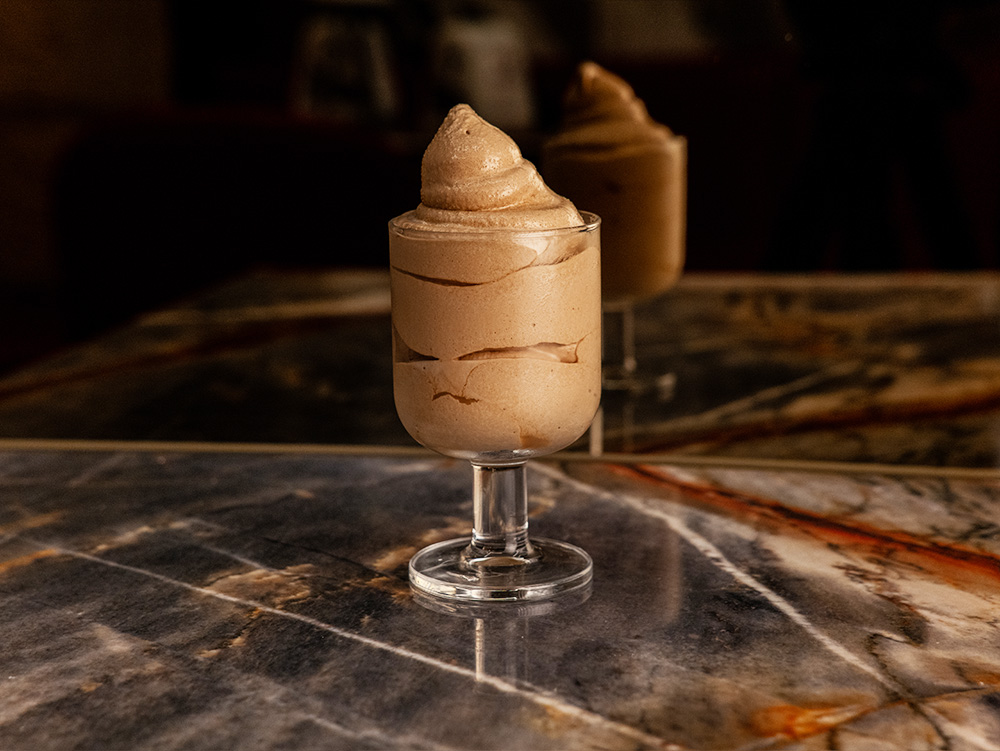 Latte freddo alla nocciola