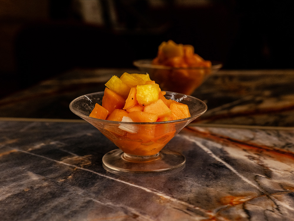 Macedonia di frutta di stagione