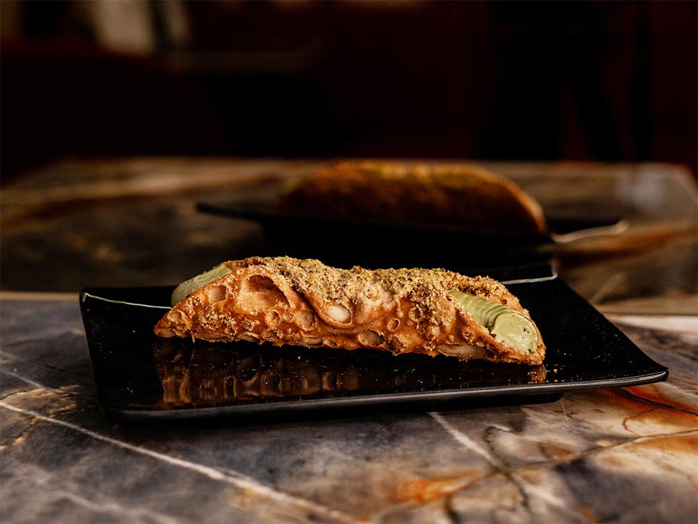 Cannolo al pistacchio