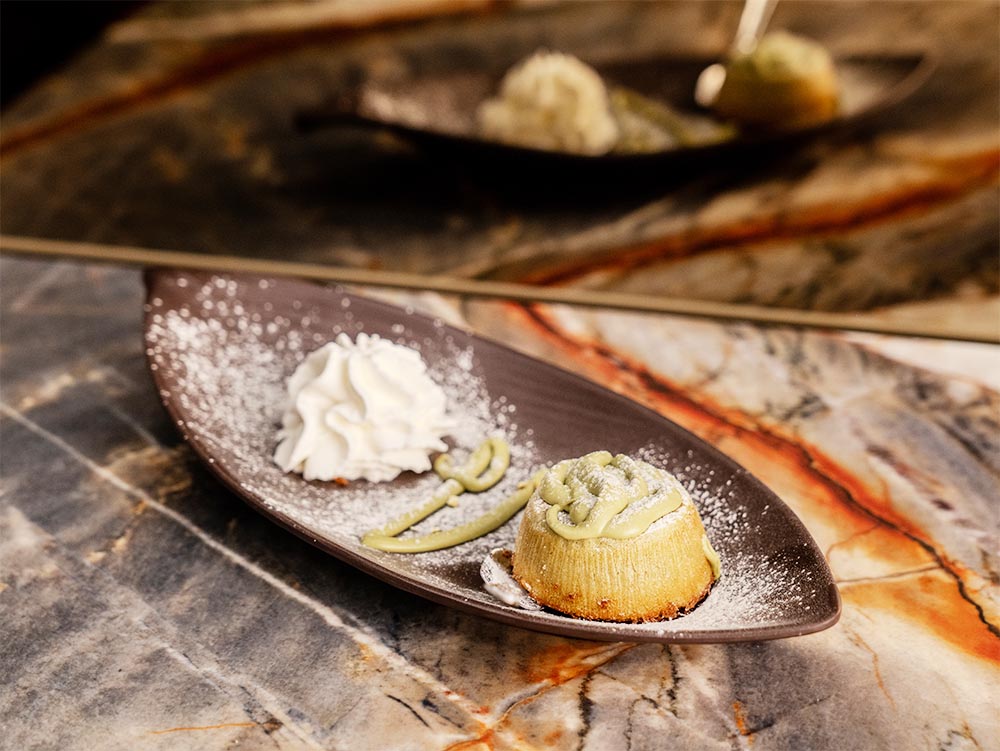 Cuore caldo al pistacchio di Bronte