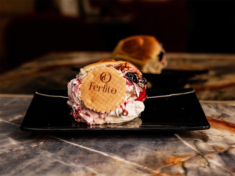 Brioches con gelato 