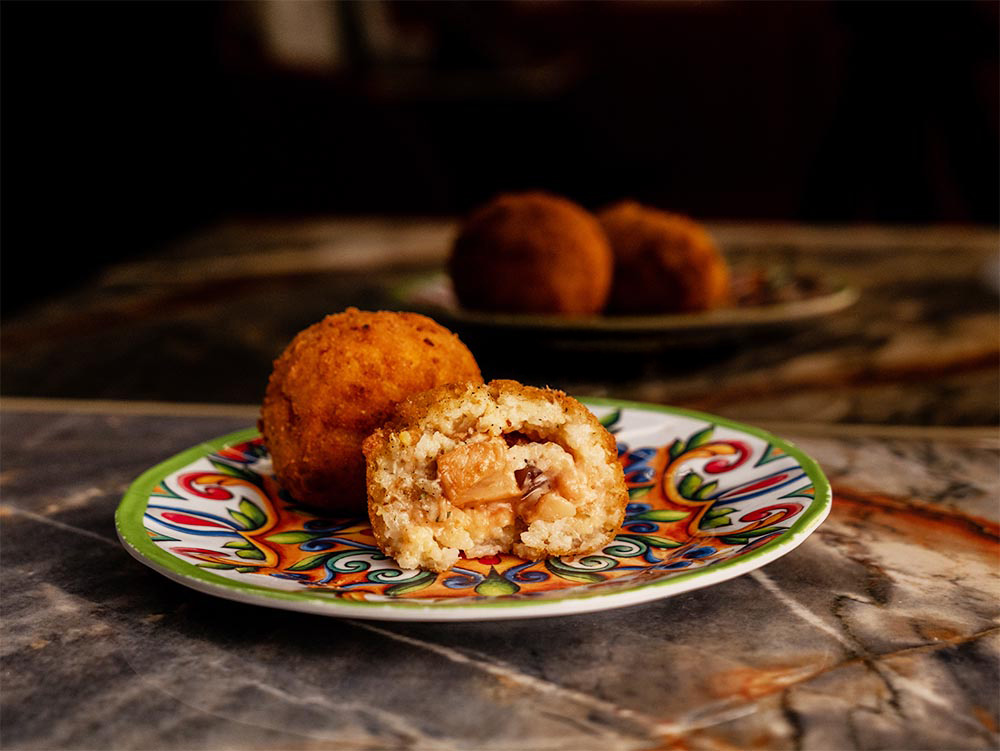 Arancina Melanzane alla parmigiana
