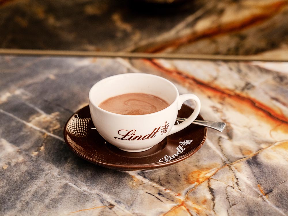 Cioccolata calda Lindt