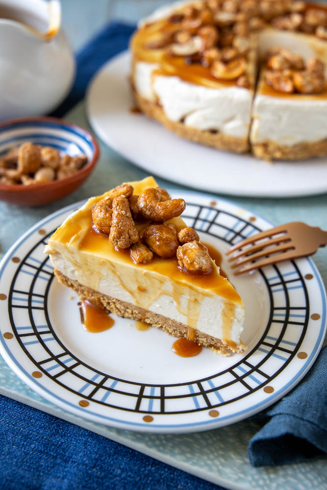 Cheesecake al caramello