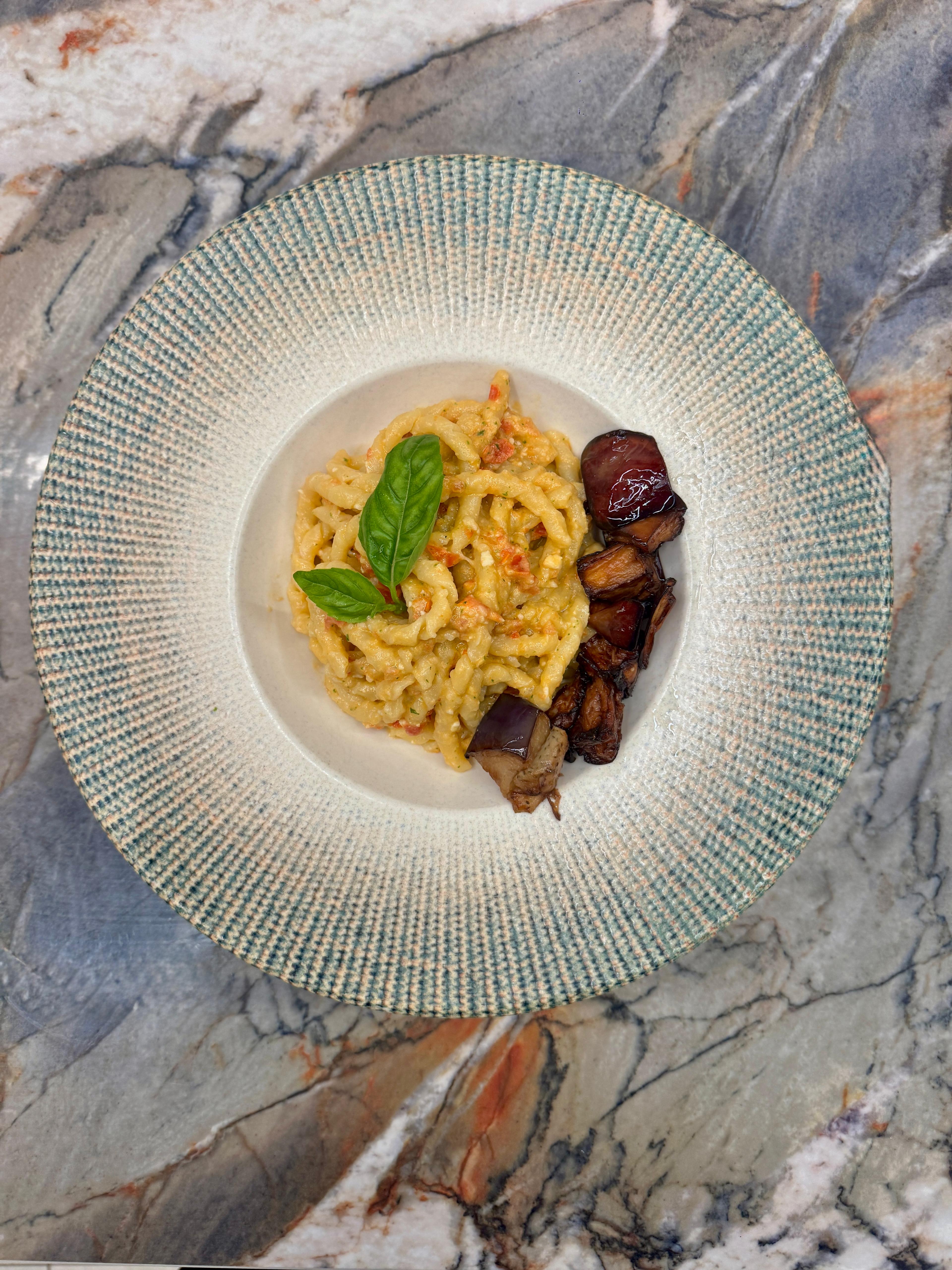 Busiate al pesto trapanese