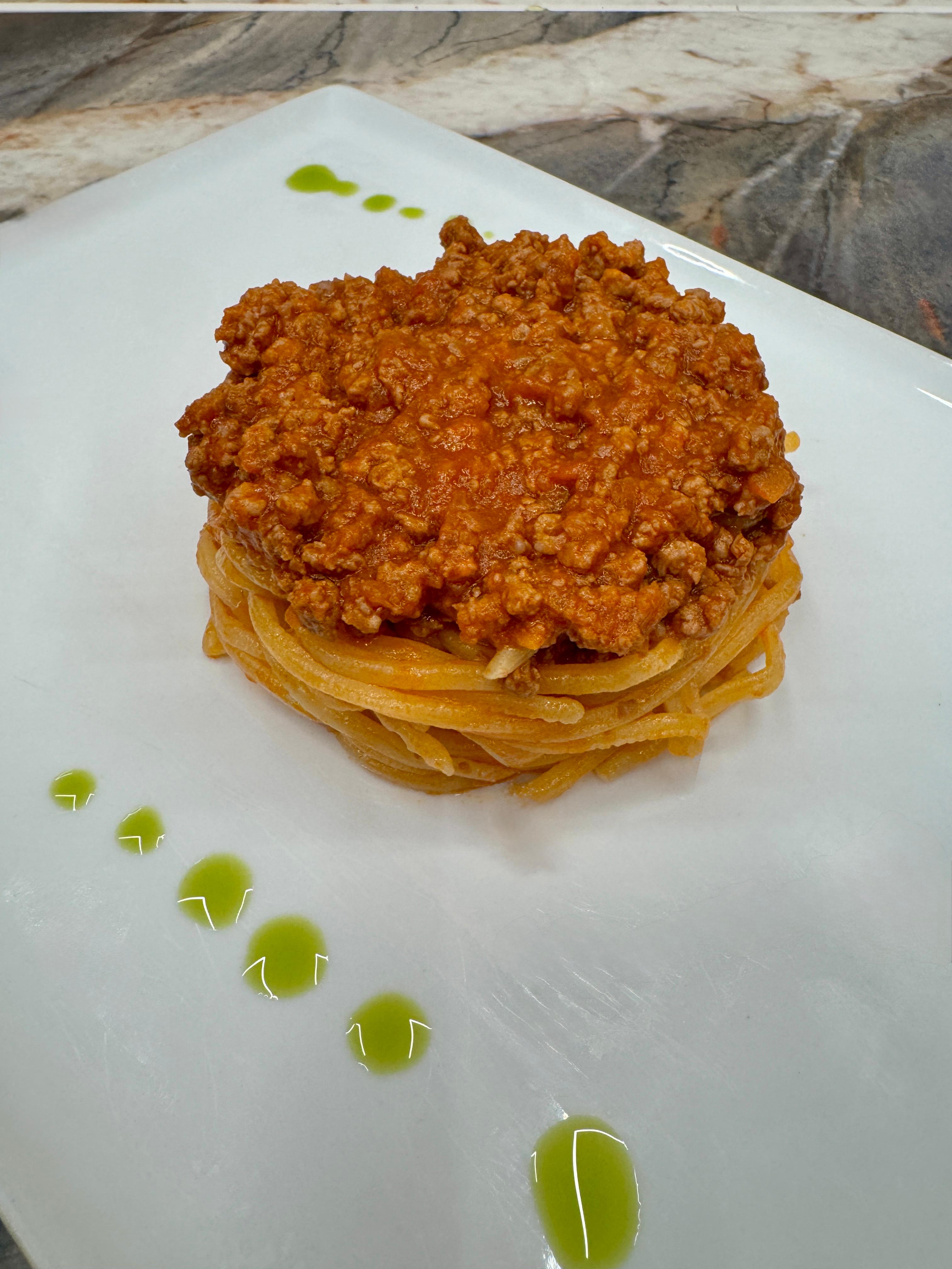 Tagliolini alla bolognese