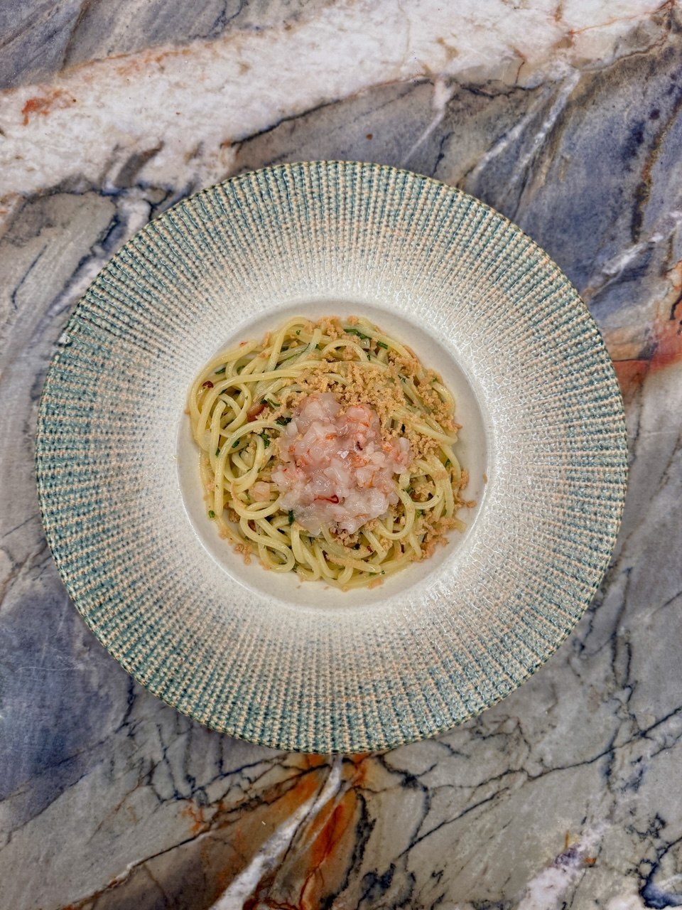 Aglio olio e peperoncino al sapore di mare